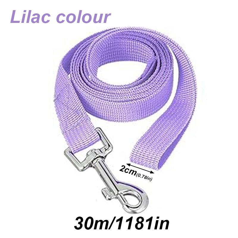 30 м Длинная Веревка Полипропилен Питомец Маленькая Большая Собака Выгул Однотонный Поводок для Питомца Тяговый Трос Прочные Поводки из Полипропиленового Волокна