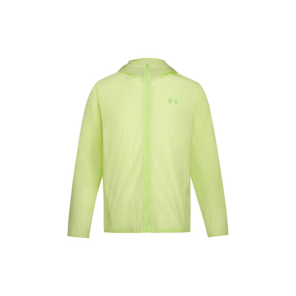 Under Armour Ss26 Explor Trail Однотонная куртка с капюшоном и длинным рукавом Мужские куртки 6009555-391