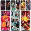 Silicone Case For Samsung Galaxy A50 A70 A10 A20e A30 A40 A20s A10s A10e A80 A90 A60 A30s Cover Shell Demon Slayer Kimetsu Anime