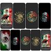 For Samsung Galaxy S24 S23 iPhone 16 15 14 Xiaomi Redmi Note 13 12 11 10 8 Plus 9 Pro Max X XR 14C Phone Case Mexican Mexico Flag OPPO Huawei Cover