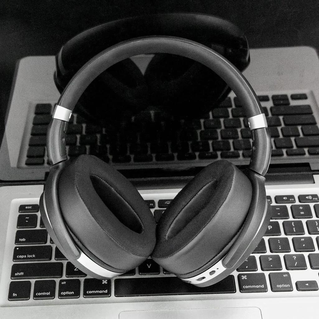 Сменные амбушюры Ice Gel для наушников Sennheiser, подходят для HD450BT / HD4.50 /HD4.50BTNC/ HD 458BT/ HD450/ HD4.50 BT