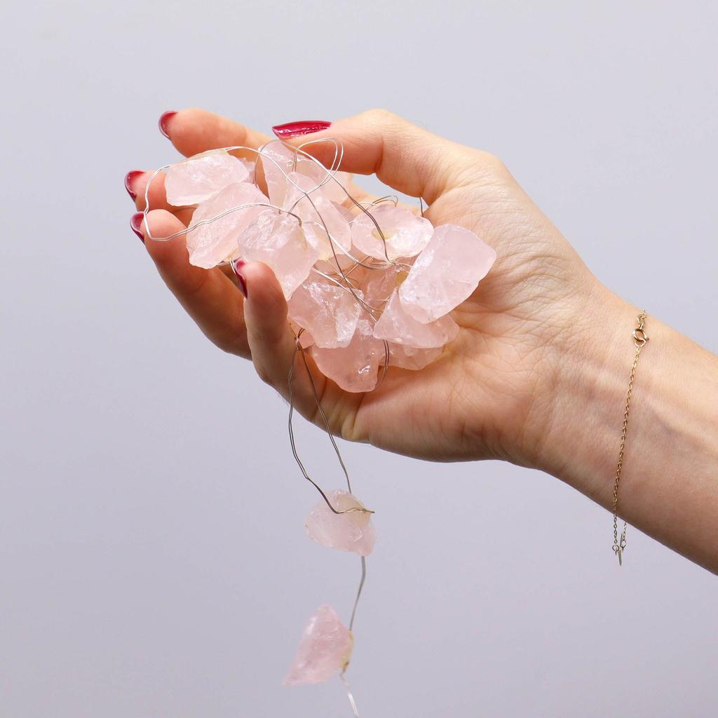 Rose Quartz USB Fairy Lights