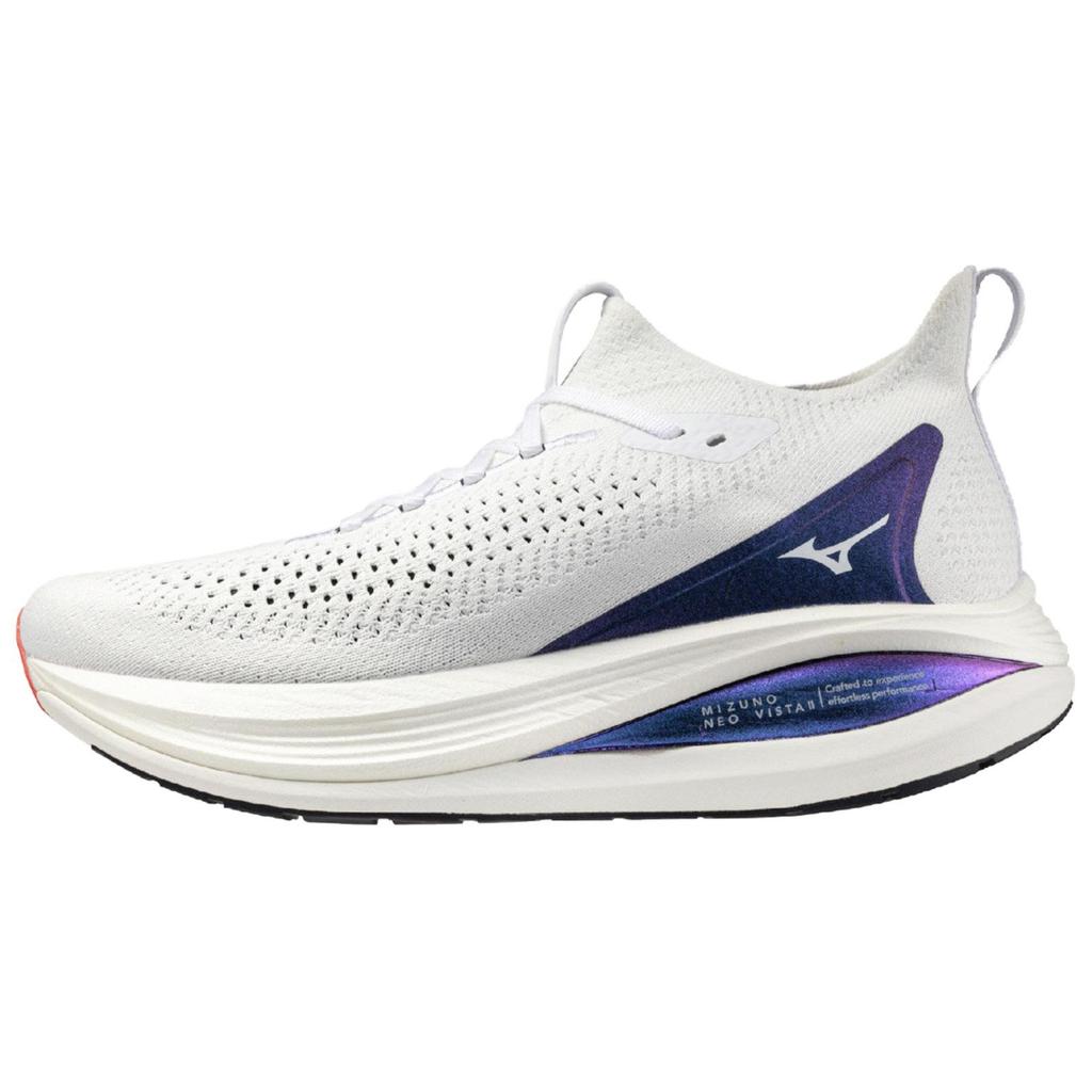 Мужские кроссовки Mizuno Neo Vista 2 Устойчивые к истиранию Устойчивые к истиранию Низкие Беговые кроссовки Унисекс Белый