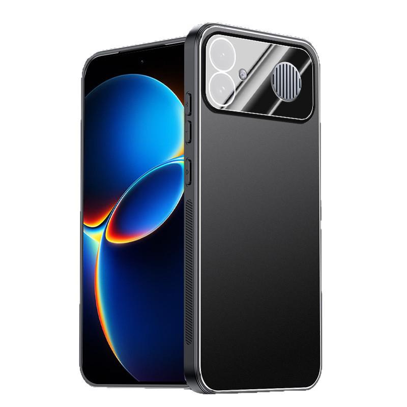 Матовый металлический чехол для телефона Redmi K90 Max с полным покрытием и встроенной защитой объектива для K90/K90Pro Max