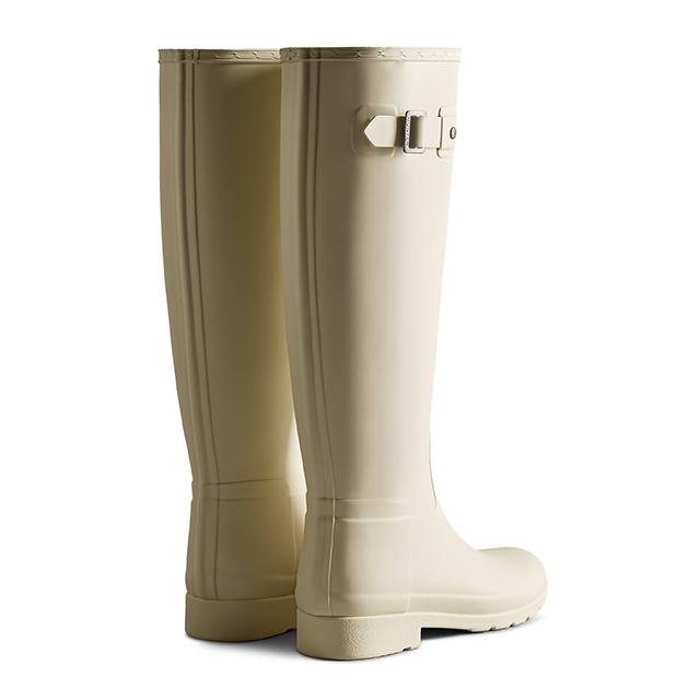 Hunter [Women] Original Refined Tall Rain Boots - Soft Sand Wft1071Rmasfd