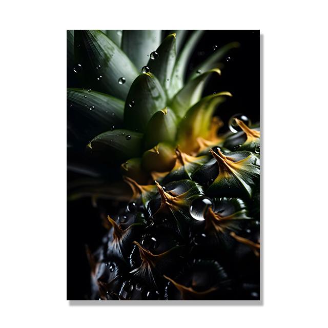 Tasty Fruit Kitchen Canvas Paintings Watermelon Banana Apple Lemon Poster Wall Art HD Picture For Interior Decor Frameless