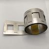 32650 Battery Connector: 2P Nickel-Plated Steel Strip, Type 32140/33140 Bracket, 34.5mm Spacing, 0.2/0.3mm Thickness