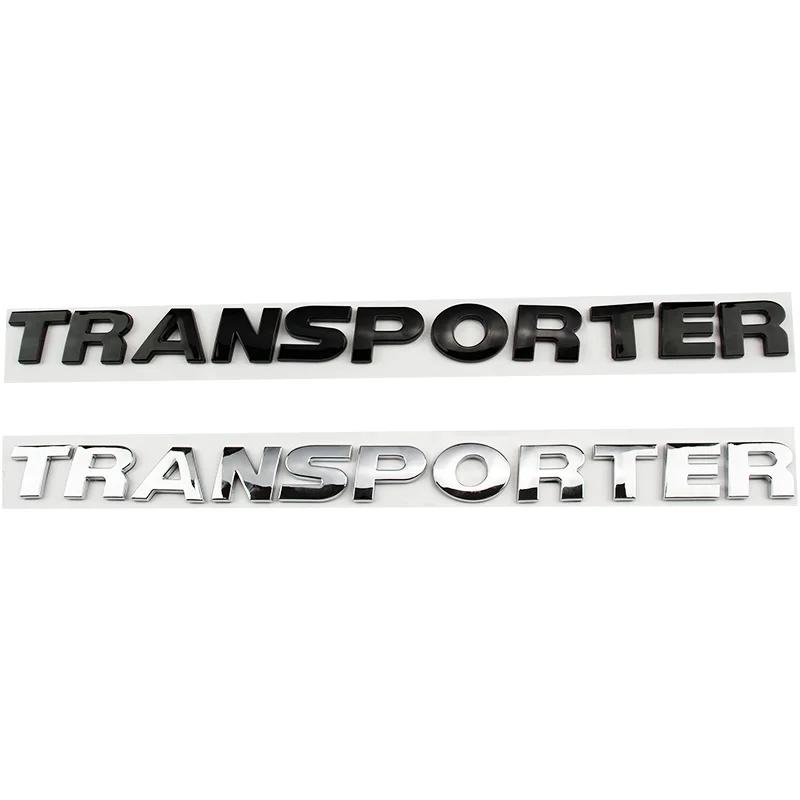 Car ABS Trunk Letters Words Logo Badge Emblem Decals Sticker For Volkswagen VW TRANSPORTER T4 T5 T6 T7 T8 Styling Accessories zf0