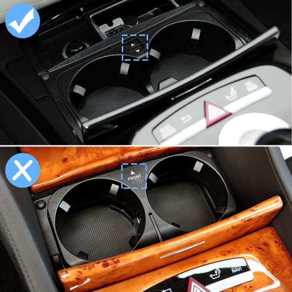Центральная консоль автомобиля, держатель для стаканов с водой, крышка, панель для Mercedes Benz S Class W221 S300 S350 S400 S500 2009-2013