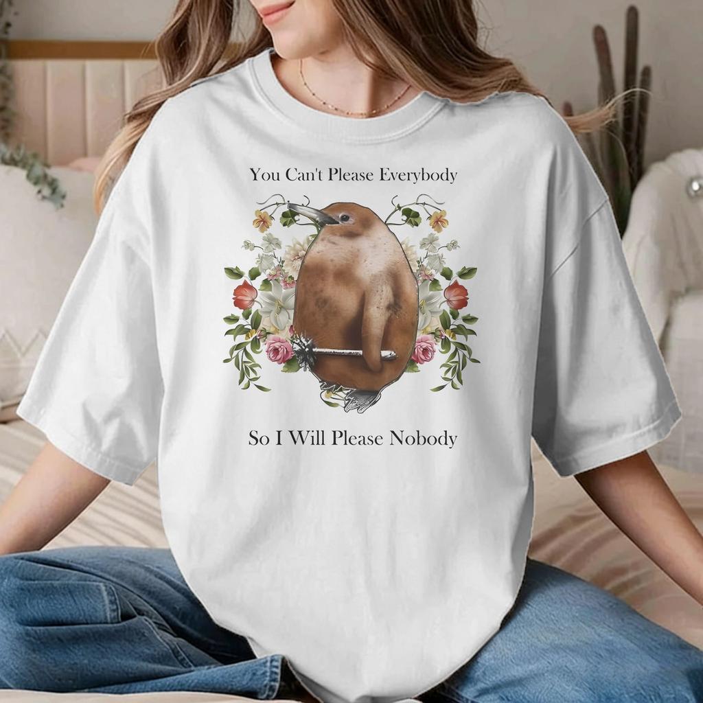 Pesto Penguin Love Heart TShirt for Unisex Unisex Animal Novelty Pure Cotton Tees Short Sleeve T Shirts New Arrival Tops