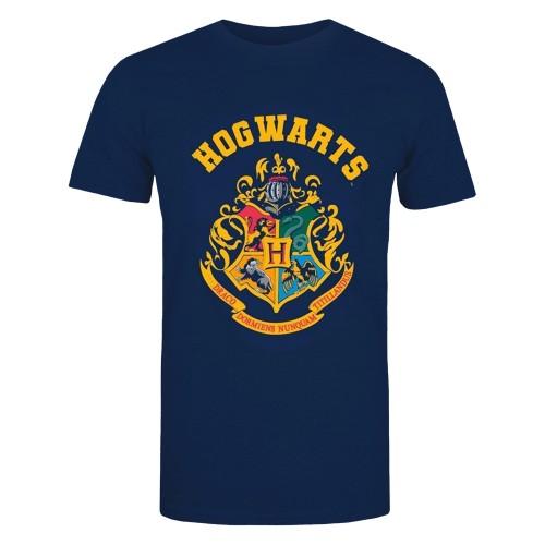 HARRY POTTER Женская/женская футболка с гербом Хогвартса