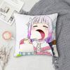 MMiss Kobayashis Dragon Maid Doublesided Printed Square Decorative Cushion Cover for Sofa Living Room Home Decor
