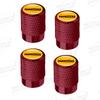 Aluminum For Fake Taxi Logo Opel Ford MG Peugeot Kia Chrysler Lada 4pcs Car Decor Wheel Tire Valve Caps Stem Cover Accessories