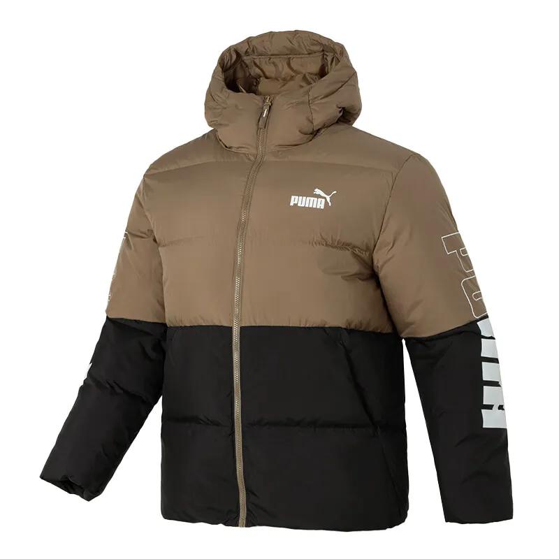 Puma Мужская пуховая куртка Шоколадные бобы (унисекс) Пуховики 678720 93
