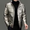 New Year's Down Jacket Men's Winter Warmth Thin 90 Down Men's Jacket Stand Collar Men's Clothing