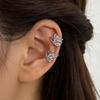 Серьга-кафф «Бабочка» с цирконием – Элегантный, Милый и Крутой Стиль для Женщин, Не Требует Прокола