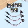 1/3Pcs MB102 Solderless Breadboard Power Supply Module 3.3V 5V With 9V Battery Clip Power Cable 2.1x 5.5mm Male DC Jack Plug