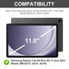 11-inch Samsung Tablet A9+ Protective Case with Backlit Bluetooth Keyboard, Touch Charging, and Pen Slot