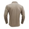 Autumn and Winter Men's Casual Long-sleeved Polo Men's Lapel T-shirt Colour Blocking Tops