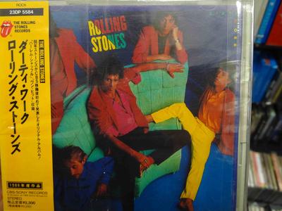 CD ROLLING STONES Dirty Work 23DP5584 CBSSony 1989 Япония Рок Б/у