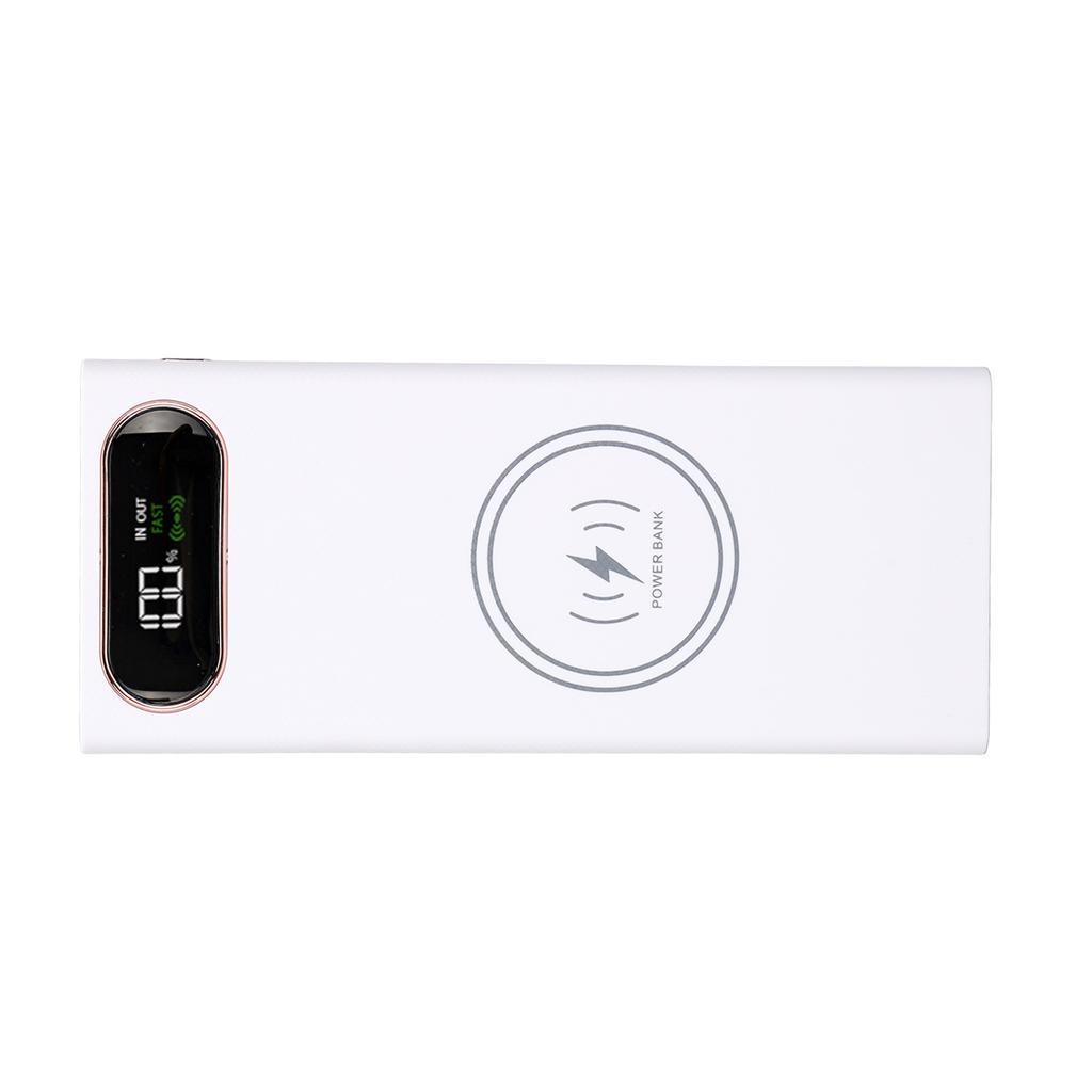 L16 DIY Power Bank 18650 аккумуляторный блок быстрая зарядка 22,5 Вт и 15 Вт беспроводная зарядка Power Bank 2 USB