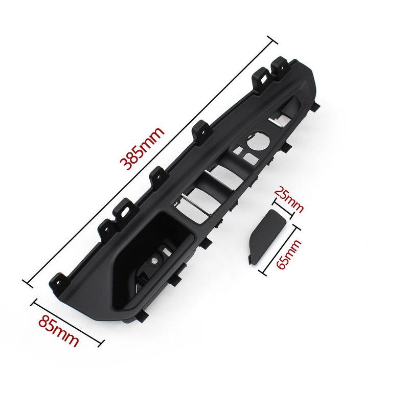 LHD Car Front Left Driver Side Door Armrest Window Switch Panel Door Handle Cover For BMW X5 X6 F15 F16 F85 F86 2014-2018