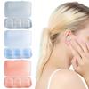 6Pcs Silicone Earplugs Noise Reduction Washable Waterproof Soft Reusable Hearing Protection Concerts Work Study Sleeping Silent Earplugs