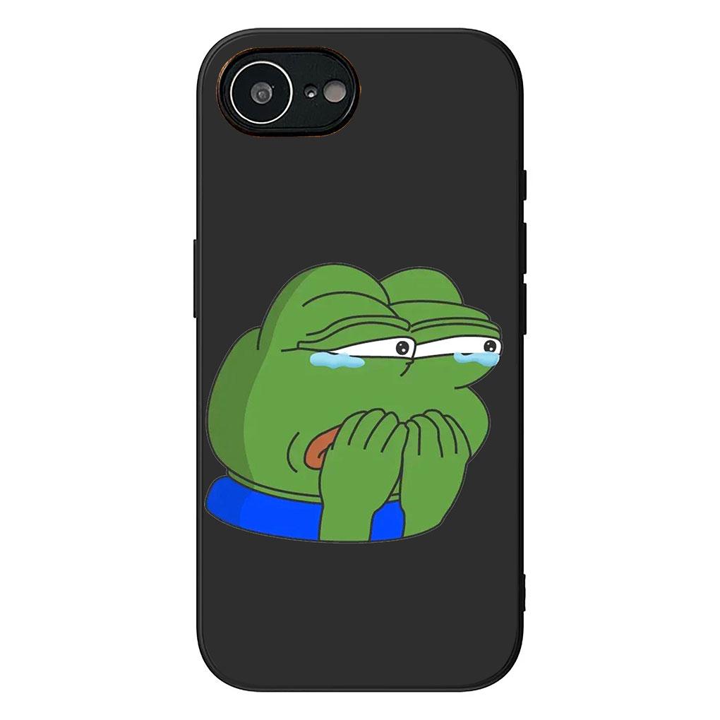 Чехол для телефона Samsung Galaxy A05 A06 A14 A50 A51 A52 A12 A13 A23 A70 A07 A25 A26 M53 A56, грустный лягушонок Пепе, смешной, милый, мягкий