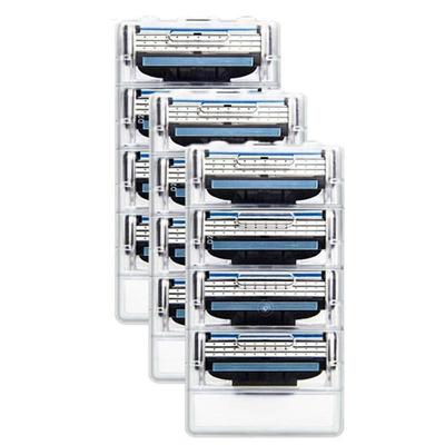 12 шт. лезвий для бритья, сменные лезвия для бритья