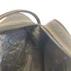 Gucci 066 Старая сумка-клатч Gucci линия Shelly с узором GG из кожи Наплечная сумка из серой кожи Женская Б/у