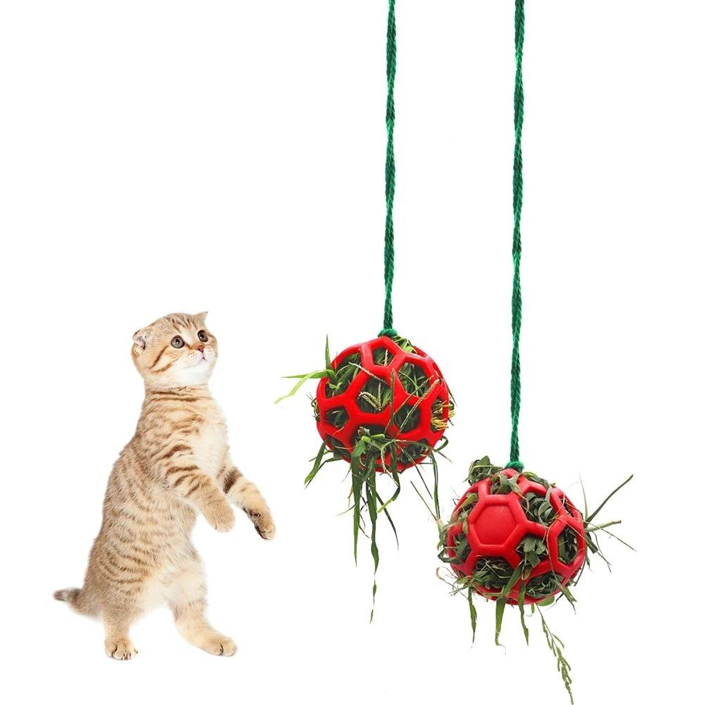 Мяч для кормления лошадей, игрушка-мяч для кормления сеном, подвесная игрушка для кормления лошадей, коз, овец, мяч для снятия стресса