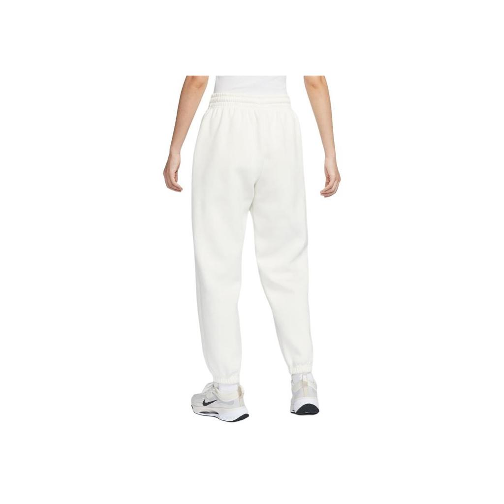 Nike Phnx Flc Hr Os Pant 2 Стильные Удобные Вязаные Спортивные Штаны Женские штаны Молочно-белый FZ5997133