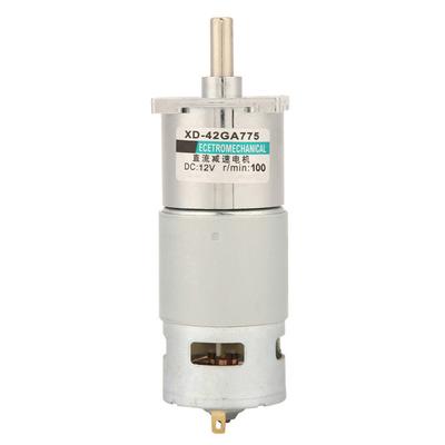 XD 42GA775 Микро DC Редукторный Двигатель Регулировка скорости CW CCW DC Двигатель(100 об/мин 12 В)