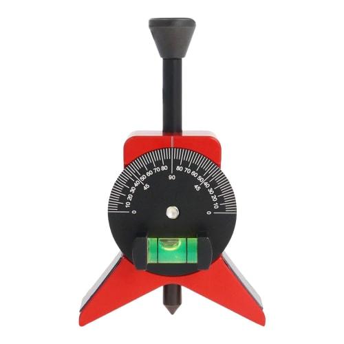 Pipe Marker Center Tool - Pipe Marker Centering Tool, Y-Shaped Pipe Center Fitting Tool | Pipe Marker Center Tool with Bubble Protractor, Pipe Center