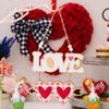 Charming Wooden Love Cupid Hanging Decoration For Romantic Valentine's Day Decor