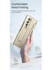 Совместимый чехол для телефона Samsung Z Fold 7/6/5 со слотом для стилуса, подставкой, плоским шарниром и полной защитой от падений