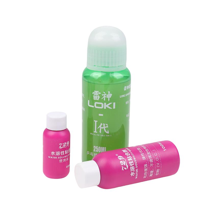 Водорастворимый клей для накладок для настольного тенниса, без ЛОС, профессиональный неорганический клей для пинг-понга