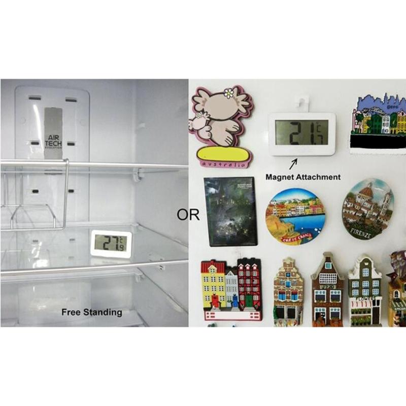 Цифровой измеритель температуры Мгновенное устройство отслеживания окружающей среды Корпус из АБС-пластика для мониторинга климата в помещении