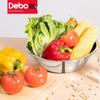 Debo Clinton Stainless Steel Washing Basin & Strainer Set