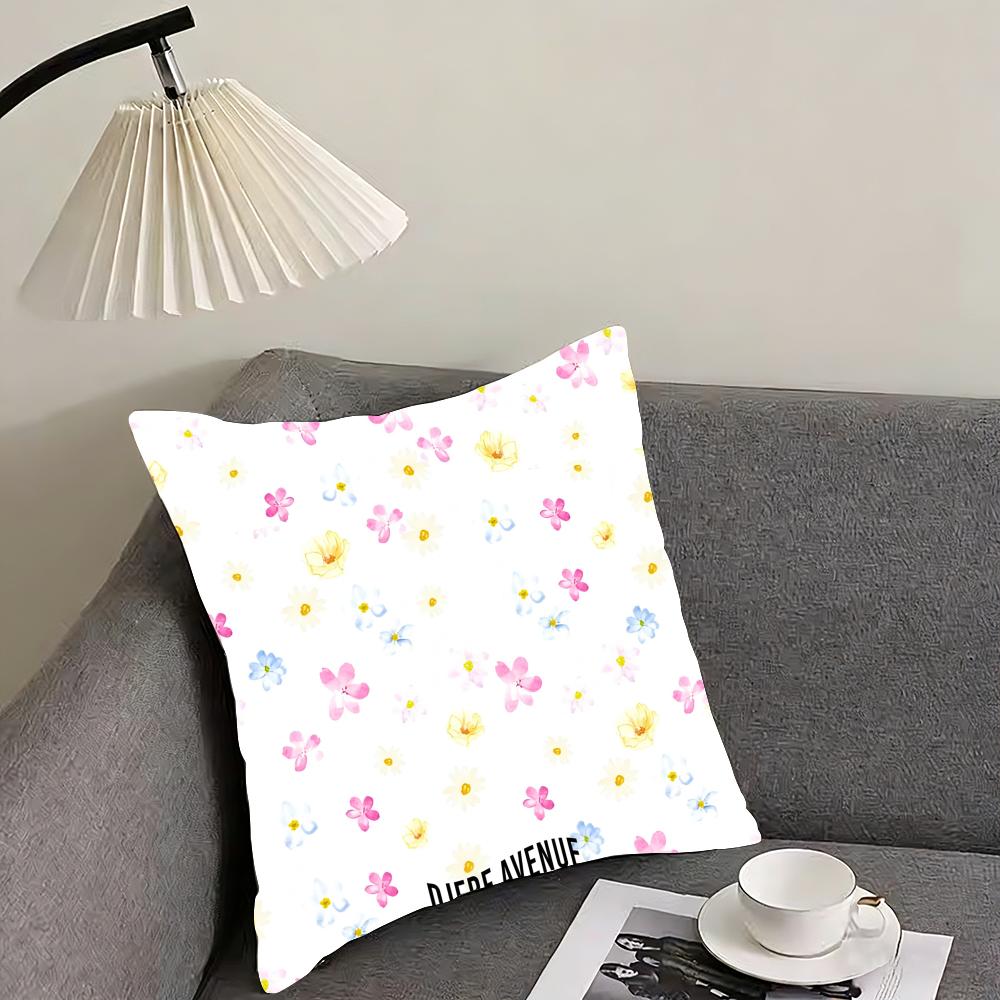 Summer Berries DDjerf AAvenue Cushion Cover Pillowcase Ultra Soft Skin Friendly Fabric Cloud Like Comfort Concealed Zipper