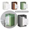 Transparent Tissue Box Wall Mounted Napkin Storage Container Face Towel Storage Box  for Bathroom
