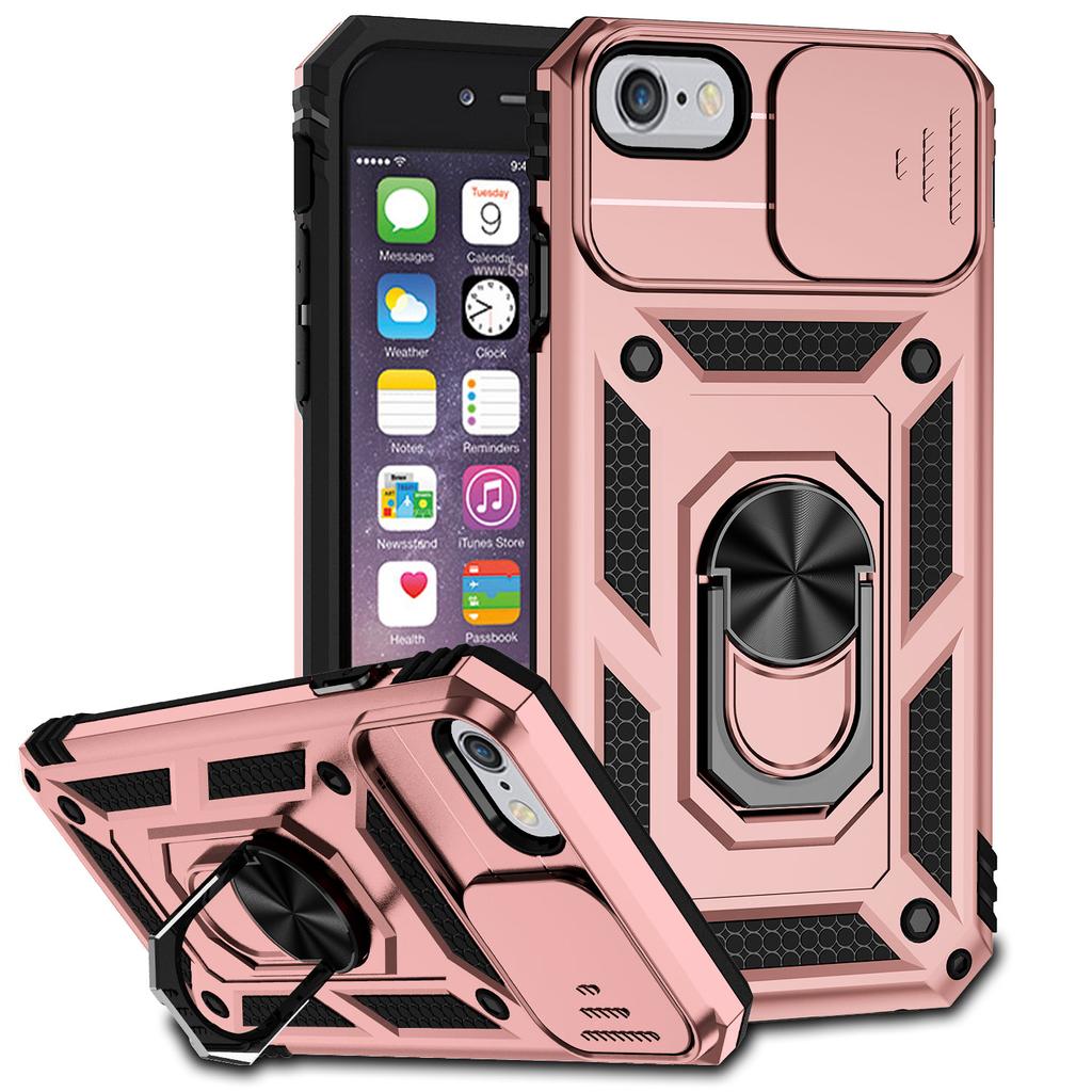 Для iphone SE чехол iphone SE 2020 2022 2023 Fundas Coque слайд-объектив магнитное кольцо-держатель задний чехол для iphone 6 7 8
