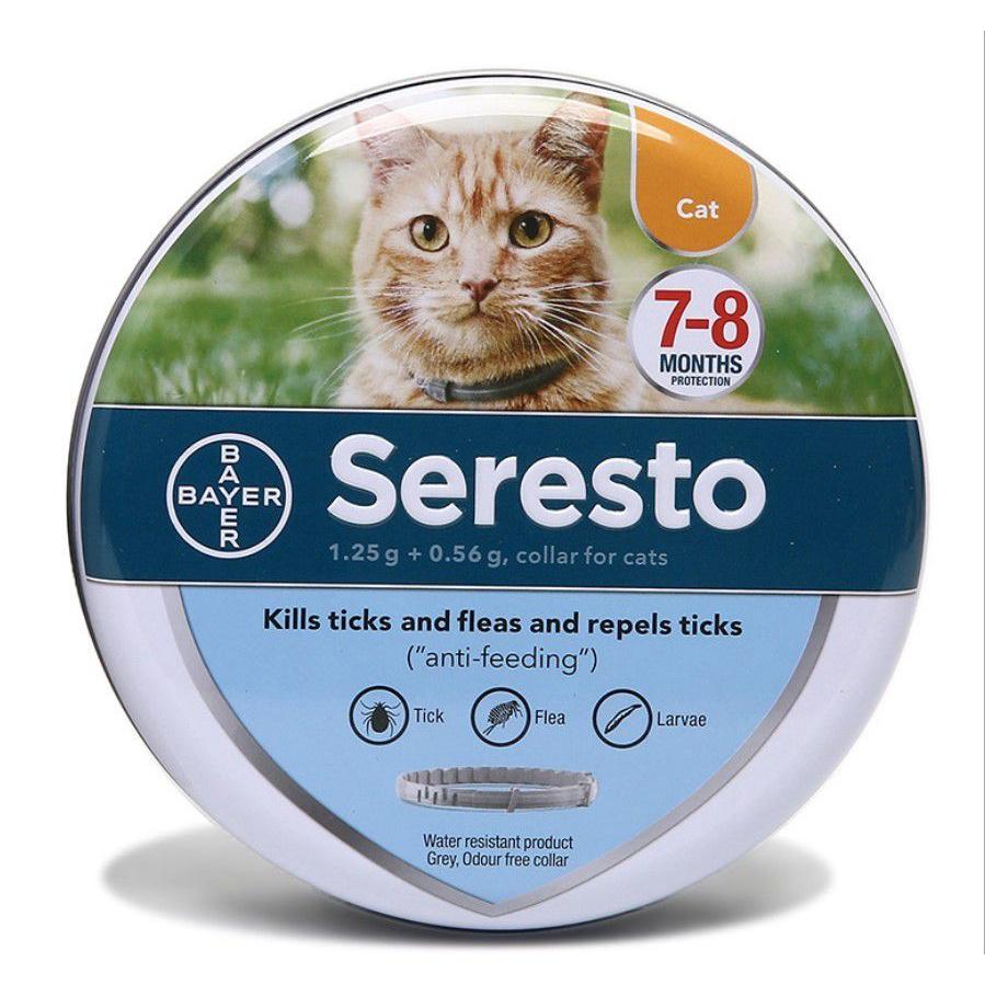 Ошейник для защиты от блох и клещей для собак и кошек - 8 месяцев защиты, без запаха и нежирный