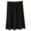 CCC Women's Black Half Slip Skirt - Summer Lining, Anti-Transparent, Safety Inner Wear