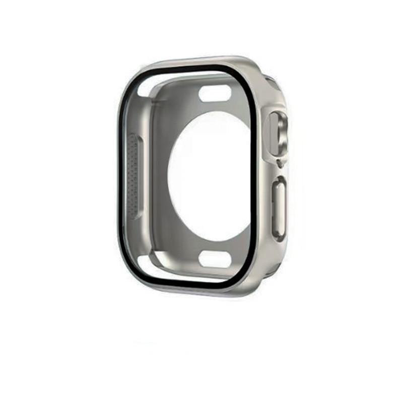 Защитная пленка для Apple Watch Case 42 мм, 46 мм, защитная пленка для экрана, передняя и задняя защитная крышка-бампер для iWatch Serie S10