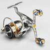 Gomexus CY98 Reel Daiwa Spinning Reel Double Exist Gekkabijin with Titanium Handle for and Light Ambidextrous Handle, Compatible, Handle, Replacement,