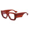 Thick Frame Blue Light Glasses For Women Men Fashion Oversized Square Computer Gaming Eyeglasses With Clear Lens