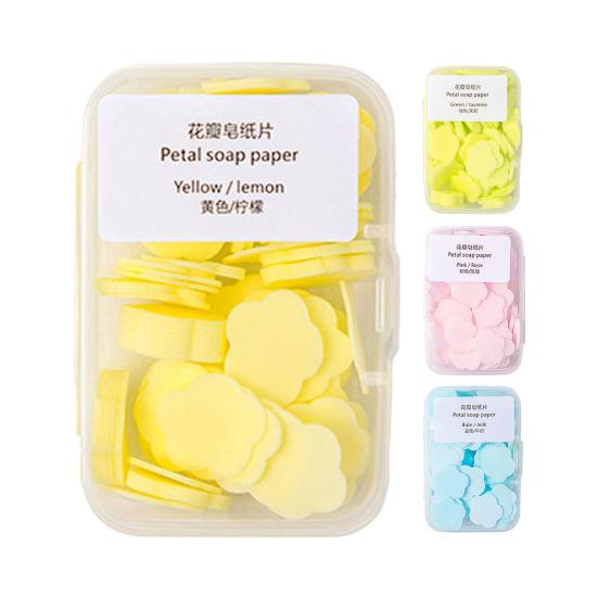 Изысканное качество изготовления, удобная мыльная бумага, практичные листы для ванны с чистым ароматом и ломтиками.