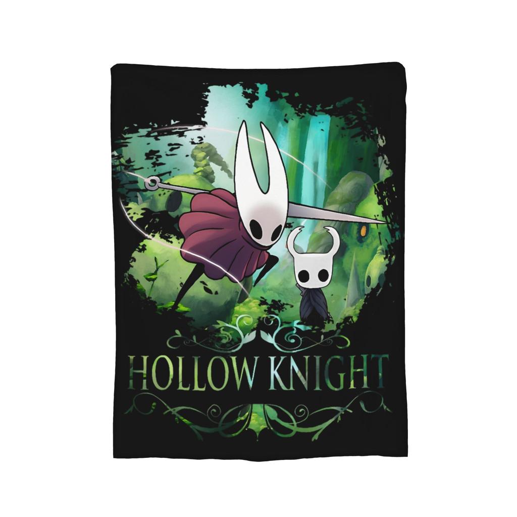 Hollow Knight Silksong Hornet Blanket Fleece Decoration Breathable Super Soft Throw Blanket for Sofa Bedroom Plush Thin Quilt