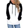 Women's Fashionable Casual Raglan Sleeve Hooded Top